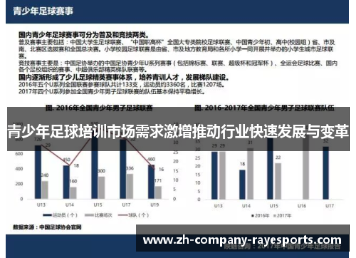 青少年足球培训市场需求激增推动行业快速发展与变革